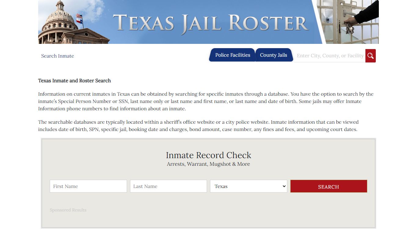 Cooke County Jail Inmates | Jail Roster Search